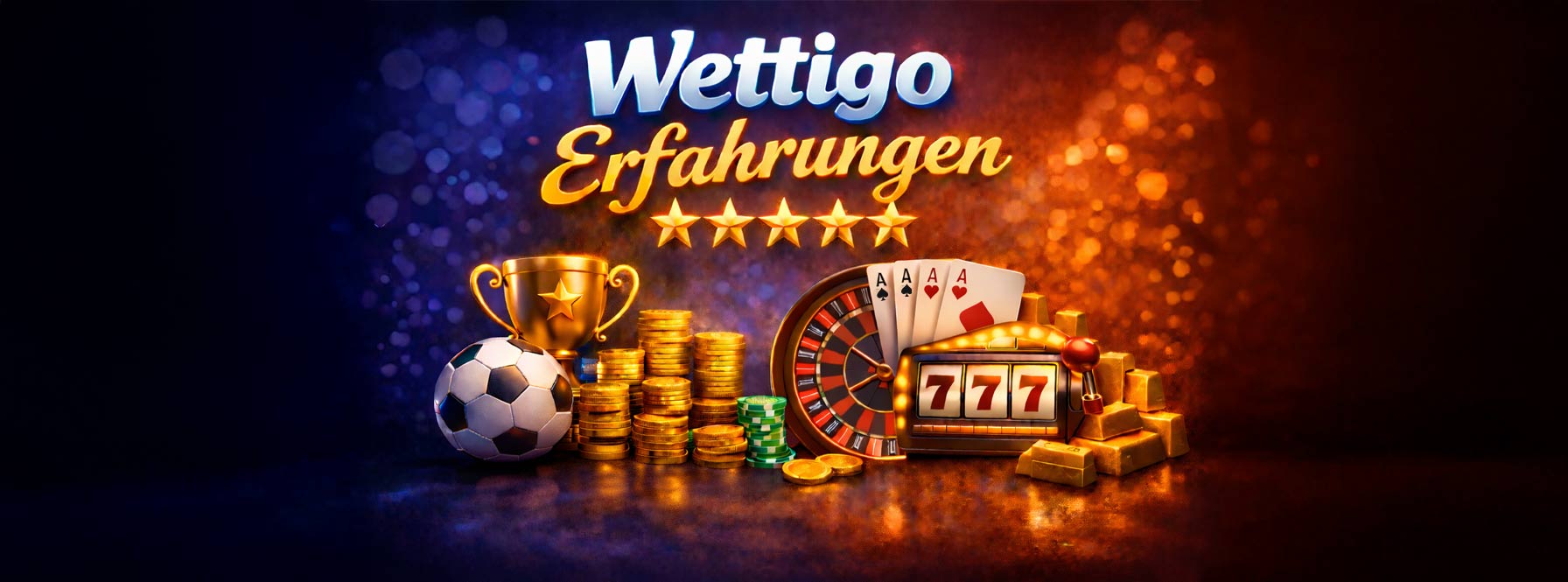 Wettigo Erfahrungen mit fünf Sternen Pokal Casino Spielen und Gewinnen